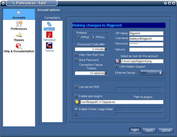DSL Configuration
