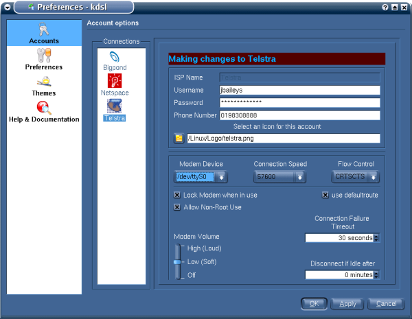 DSL Configuration